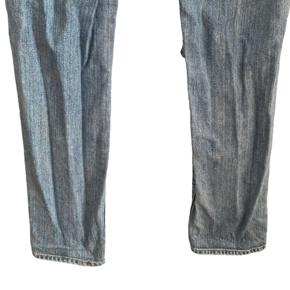 J brand Jeans Womens 26 Nimes Ripped Distressed Destroyed Medium Wash Stretch - Picture 8 of 11